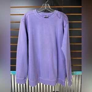 Comfort Colors Purple Crewneck Sweatshirt - small - NEW